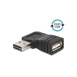 DELOCK EASY-USB 2.0-A apa > USB 2.0-A anya bal/jobb forgatott adapter DL65522 small