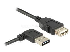 DELOCK EASY-USB toldó kábel, 1m, EASY-USB2.0 "A" jobbra/balra 90 -s dugó és USB2.0 "A" aljzat DL83551 small