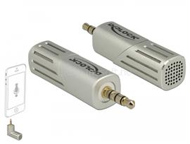 DELOCK Egyirányú mikrofon okostelefonhoz / tablethez 3,5 mm-es 4 tus Sztereo Jack 90  elforgatható DL65893 small