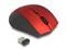 DELOCK Ergonomikus vezeték nélküli egér (piros-fekete) DL12493 small
