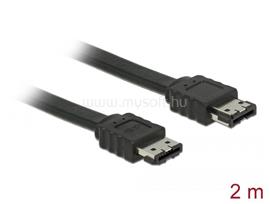 DELOCK eSATA 3 Gb/s > eSATA kábel 2 m fekete DL85641 small