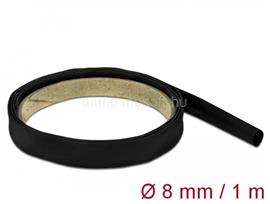 DELOCK Fekete zsugorcső 1 m x 8 mm DL18973 small