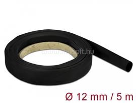 DELOCK zsugorcső 5 m x 12 mm (fekete) DL18939 small