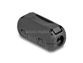DELOCK Ferrit mag / ferrit gyűrű kábel körbevételére 5 mm 2 db (fekete) DL80944 small