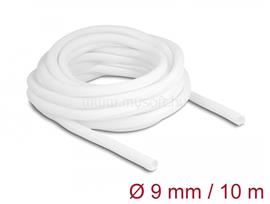 DELOCK Fonott kábelharisnya önzáródó 10 m x 9 mm fehér DL20812 small
