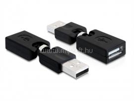 DELOCK forgatható adapter USB 2.0-A apa > anya DL65260 small