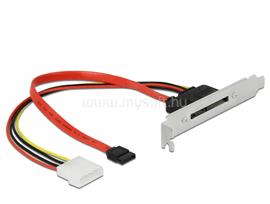 DELOCK Hátlap 1 x 22 tűs SATA apával külső DL90418 small