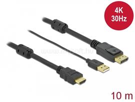 DELOCK HDMI    DisplayPort-kábel 4K 30 Hz 10 m DL85968 small