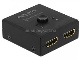 DELOCK HDMI 2 - 1 kapcsoló kétirányú 4K 60 Hz kompakt DL64072 small