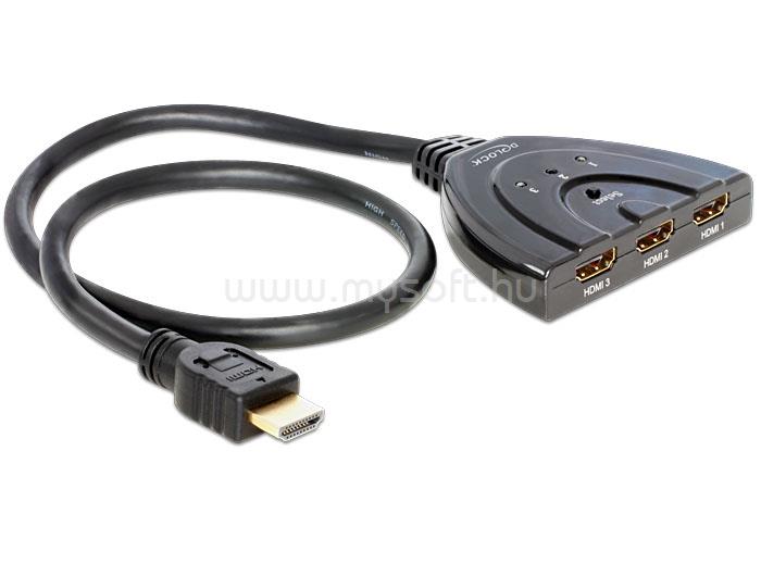 DELOCK HDMI 3 - 1 Switch kétirányú