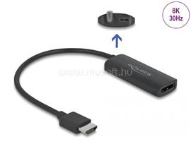 DELOCK HDMI-A apa - DisplayPort anya adapter 8K DL64213 small