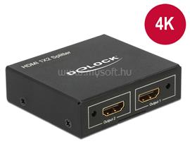 DELOCK HDMI-elosztó, 1 x HDMI-bemenet > 2 x HDMI-kimenet, 4K DL87701 small