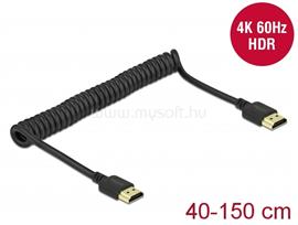 DELOCK HDMI feltekert kábel 4K 60 Hz DL84967 small