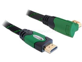 DELOCK High Speed HDMI-kábel típusú Ethernet   HDMI A dugós > HDMI A dugós derékszögű 4K 2 m DL82952 small