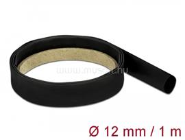 DELOCK hőre szűkülő tubus 1 m x 12 mm méretű szűkülési aránya 4:1 (fekete) DL20659 small
