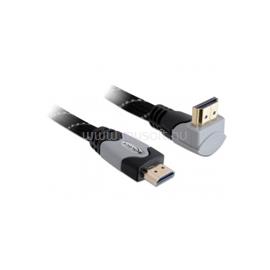 DELOCK KAB 82994 HDMI-A apa > HDMI-A apa elforgatott High Speed HDMI kábel Ethernettel - 2m DL82994 small