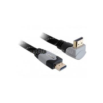DELOCK KAB 82994 HDMI-A apa > HDMI-A apa elforgatott High Speed HDMI kábel Ethernettel - 2m