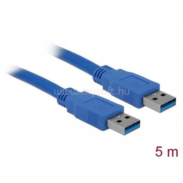 DELOCK Kábel - 82537 (USB-A 3.0 -> USB-A 3.0 kábel, apa/apa, 5m)