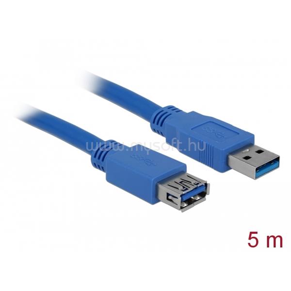 DELOCK Kábel - 82541 (USB-A 3.0 -> USB-A 3.0 Hosszabbító kábel, apa/any, 5m)