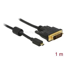 DELOCK Kábel - 83585 (micro HDMI -> DVI-D (24+1), apa-apa, 1m) DL83585 small