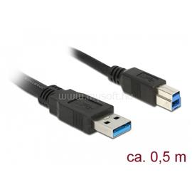 DELOCK Kábel - 85065 (USB3.0, A-B kábel, apa/apa, 0,5m) DL85065 small