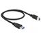 DELOCK Kábel - 85065 (USB3.0, A-B kábel, apa/apa, 0,5m) DL85065 small
