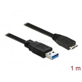 DELOCK Kábel - 85072 (USB3.0 A - USB3.0 Micro-B kábel, apa/apa, fekete, 1m) DL85072 small