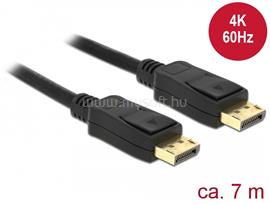 DELOCK Kábel Displayport 1.2 dugó > Displayport dugó 4K 60 Hz 7 m DL84860 small