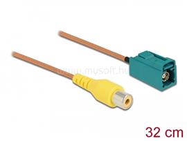 DELOCK Kábel FAKRA Z hüvely > RCA hüvely RG-179, 32 cm DL90008 small