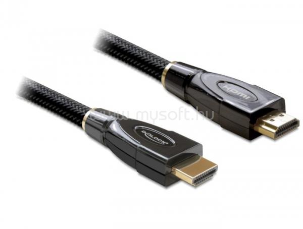 DELOCK kábel magas sebességű HDMI Ethernettel A-A egyenes/egyenes, 3 m