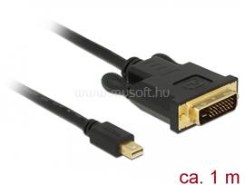 DELOCK Kábel mini Displayport 1.1 dugó > DVI 24+1 dugó 1 m DL83988 small