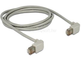 DELOCK kábel RJ45 Cat.5e SFTP szögletes / szögletes 2 m DL83512 small