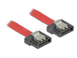 DELOCK kábel SATA FLEXI 6 Gb/s 10 cm vörös fém DL83832 small