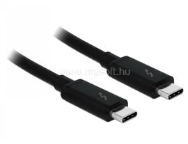 DELOCK kábel Thunderbolt 3 (20 Gb/s) USB-C male to male, passzív 5A, 1.5m, fekete DL84846 small