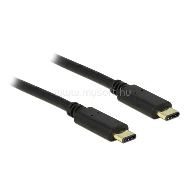 DELOCK kábel USB 2.0 Type-C male/male összekötő, 2m, 3A