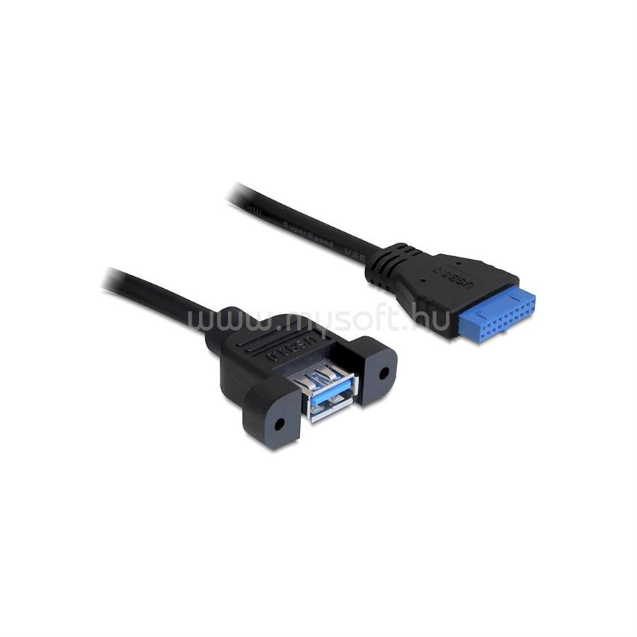 DELOCK kábel USB 3.0 pin header anya > 1 x USB 3.0-A anya