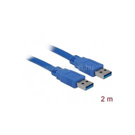DELOCK kábel USB 3.2 Gen 1 Type-A male / male összekötő 2m kék DL82535 small