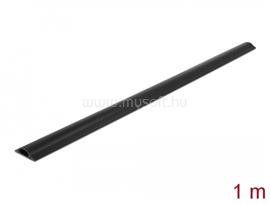 DELOCK Kábelcsatorna 30 x 8 mm - hossza 1 m, fekete DL20709 small