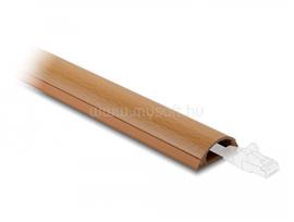 DELOCK Kábelcsatorna öntapadós 30 x 11 mm - hosszúság 1 m fahatású DL20730 small