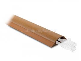 DELOCK Kábelcsatorna öntapadós 50 x 13 mm - hosszúság 1 m fahatású DL20731 small