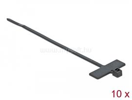 DELOCK Kábelkötöző címkével Hx 200 x Sz 2,5 mm, 10 darab fekete DL18959 small