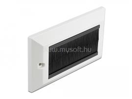 DELOCK Kábelrendező keret fekete fésűsávokkal 146 x 86 mm DL66492 small