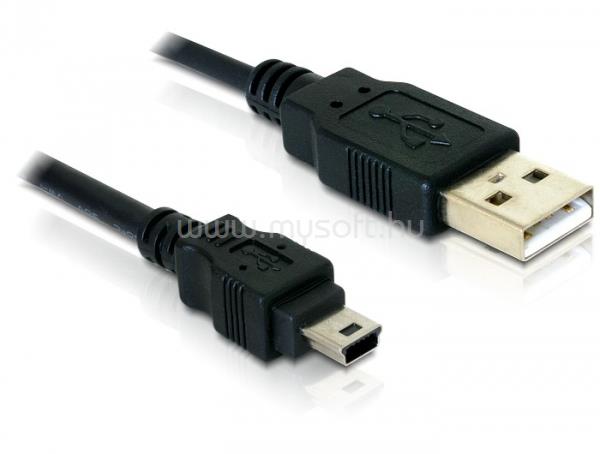 DELOCK kamera kábel USB 2.0 - USB-B mini 5 tűs apa-apa