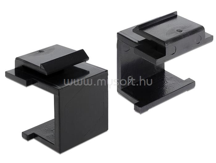 DELOCK Keystone fedél, fekete