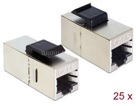 DELOCK Keystone modul, RJ45-aljzat > RJ45-aljzat, Cat.6 kisméretű 25 db.-os DL86626 small