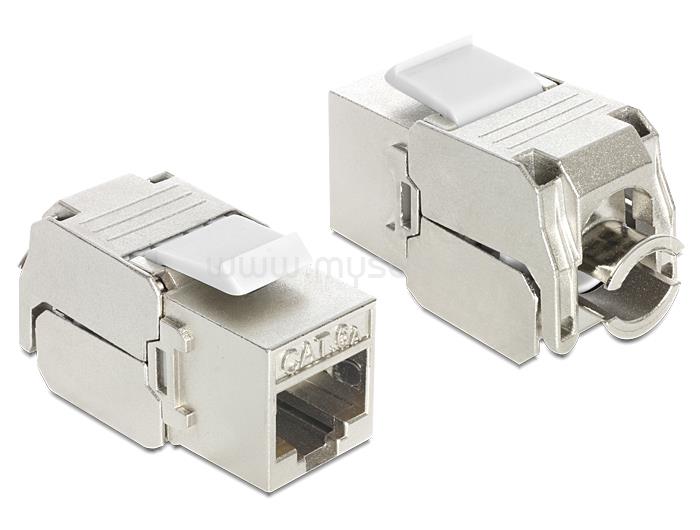 DELOCK Keystone modul RJ45 anya > LSA Cat.6A