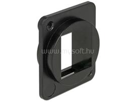 DELOCK Keystone rögzítő 1 Port D-típusú nyílással DL86275 small