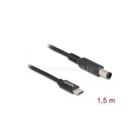 DELOCK Laptop töltőkábel USB Type-C apa - Dell 7,4 x 5,0 mm apa DL87975 small