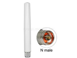 DELOCK LoRa 868 MHz antenna N-dugó 2,09 dBi irányítatlan, rögzített, kültéri (fehér) DL89637 small