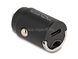 DELOCK Mini autós töltő USB Type-C  PD 3.0 30 W-tal DL64278 small